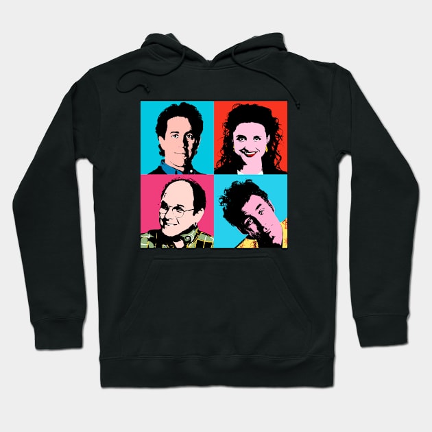 Comedian Warhol Sitcom Hoodie by RetroFreak